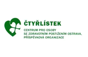 Inspirativní služby - logo Čtyřlístek – centrum pro osoby se zdravotním postižením Ostrava